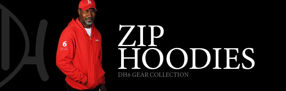 DH6 Gear Zip Hoodie by Dennis Haysbert